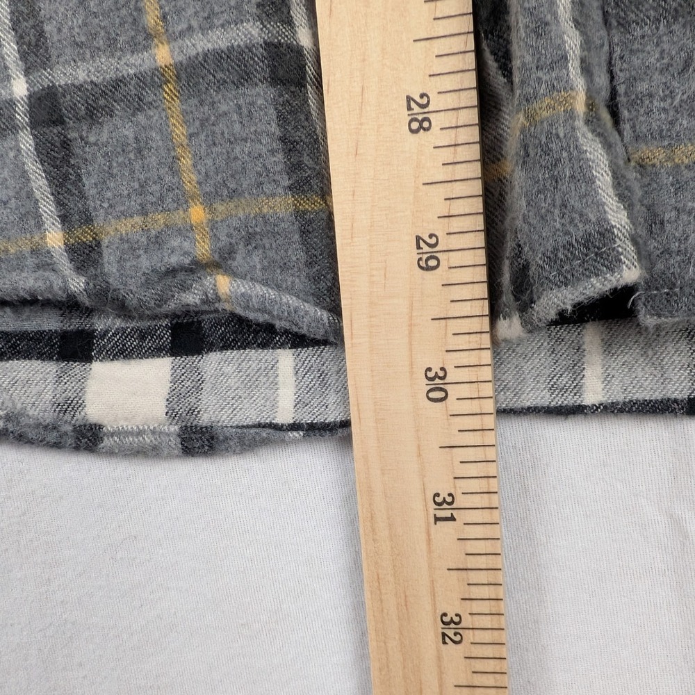 LL Bean Flannel Shirt Mens XL Regular Plaid Button Down Long Sleeve 100% Cotton - Picture 8 of 10